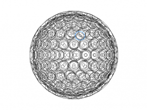 Wireframe Shape Small Ball 3D Print Model