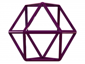 Wireframe Shape Cuboctahedron 3D Принт Модель