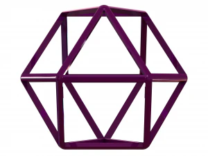 Wireframe Shape Cuboctahedron 3D Print Model