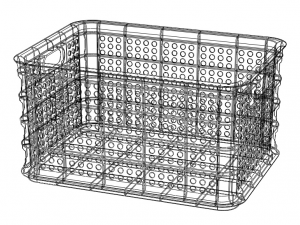 15 Litre Plastic Storage Box Model do druku 3D