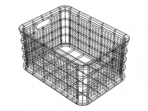 15 Litre Plastic Storage Box Model do druku 3D