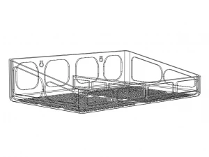 Wall Mounted Multi Purpose Shelf 3D Print Model