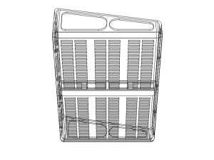 Wall Mounted Multi Purpose Shelf Model Cetak 3D