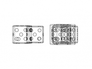 6 Sided Plastic Dice Set 3D Принт Модель