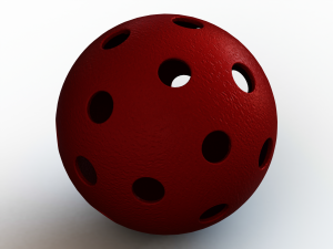 Plastic Field Hockey Floorball 3D-Druckmodell