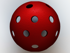 Plastic Field Hockey Floorball 3Dプリントモデル