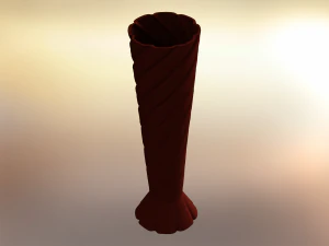 Vaso complesso a spirale Modello di stampa 3D