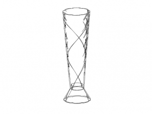 Spiral Complex Vase Modèles 3D en vedette
