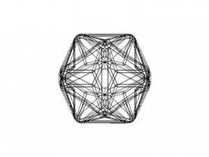 Wireframe Shape Great Dodecahedron Modelo de Impressão 3D