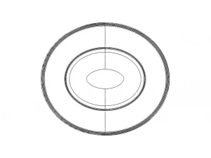 Pattumiera per ufficio in plastica Modello di stampa 3D