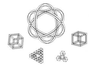 Impossible Objects by MC Escher 3D-Druckmodell