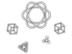 Impossible Objects by MC Escher 3D-Druckmodell