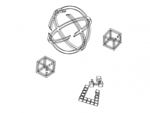 Impossible Objects by MC Escher 3D-Druckmodell
