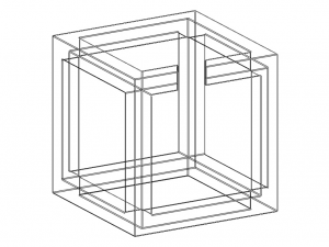 Impossible Objects by MC Escher 3D-Druckmodell