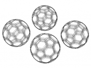 Coloured Plastic Football Ball 20 cm 3D Принт Модель