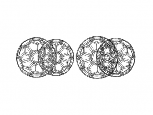 Coloured Plastic Football Ball 20 cm 3D Принт Модель