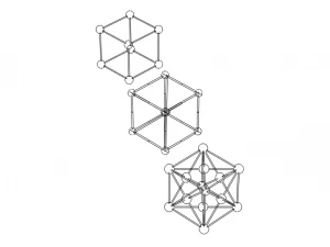 Cubic System Lattices 3D Print Model