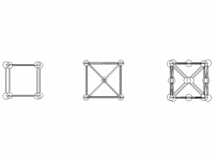 Cubic System Lattices 3D Baskı Modeli