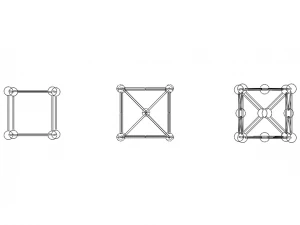 Cubic System Lattices 3D Print Model