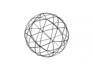 Wireframe Shape Spherical Pentakis Dodecahedron 3D Принт Модель