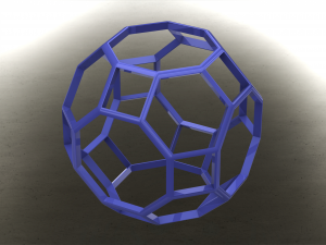 Wireframe Shape Truncated Cuboctahedron 3D 프린트 모델