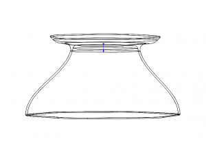 Plastic Hexagonal Fruit Bowl 3D Print Model