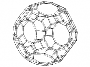 Wireframe Shape Great Rhombicosidodecahedron 3D प्रिंट मॉडल