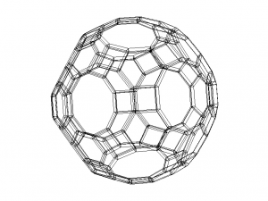 Wireframe Shape Great Rhombicosidodecahedron 3D प्रिंट मॉडल