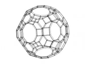 Wireframe Shape Great Rhombicosidodecahedron 3D Print Model