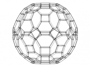 Wireframe Shape Great Rhombicosidodecahedron 3D प्रिंट मॉडल