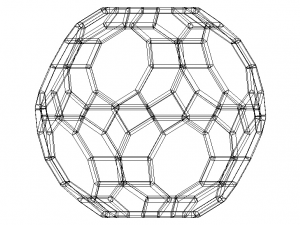 Wireframe Shape Great Rhombicosidodecahedron 3D प्रिंट मॉडल