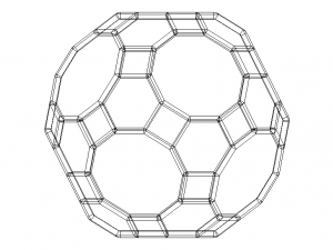 Wireframe Shape Great Rhombicosidodecahedron 3D प्रिंट मॉडल