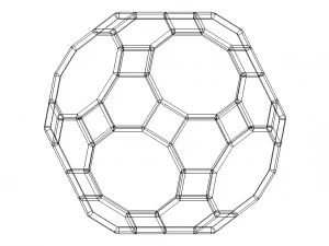 Wireframe Shape Great Rhombicosidodecahedron 3D Print Model
