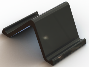 Plastic Stand Holder for Tablet 3D Принт Модель