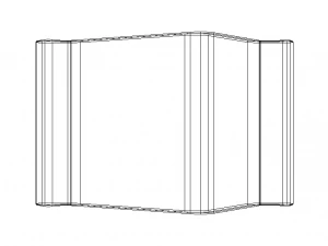 Plastic Stand Holder for Tablet 3D Print Model