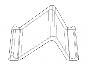 Plastic Stand Holder for Tablet Model do druku 3D