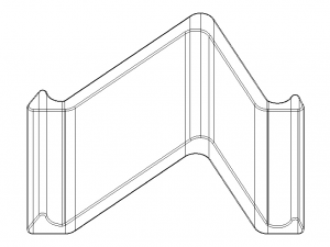Plastic Stand Holder for Tablet Model do druku 3D