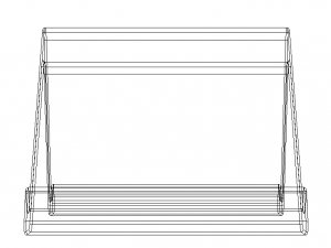 Plastic Stand Holder for Tablet Model do druku 3D