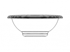 5 Litre Capacity- 30cm Round Plastic Bowl 3D-printmodel