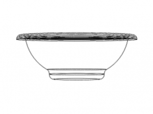 5 Litre Capacity- 30cm Round Plastic Bowl 3D-printmodel