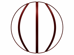 Wireframe Shape Basketball 3D 프린트 모델