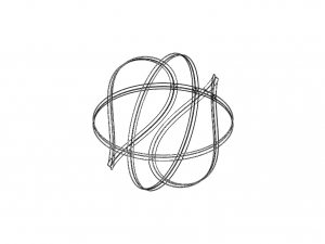 Wireframe Shape Basketball 3D 프린트 모델