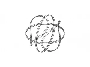 Wireframe Shape Basketball 3D Print Model