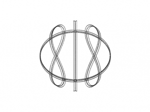 Wireframe Shape Basketball 3D 프린트 모델