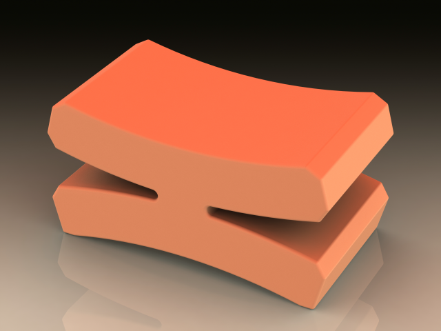 Plastic Chopstick Rest Stand Modelo de impresión 3D .c4d .max .obj .3ds .fbx .stl .blend 