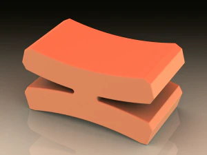 Support de repose-baguettes en plastique Modèles 3D en vedette