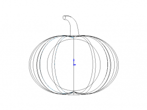 3D Art Surface Pumpkin 3D Print Model