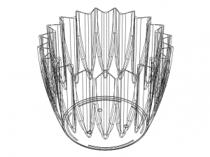 Plastic Plant Pot 6 Inch 3Dプリントモデル