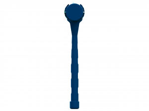 Blue Plastic Peg Hammer Modèles 3D en vedette