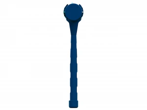 Blue Plastic Peg Hammer 3D Print Model